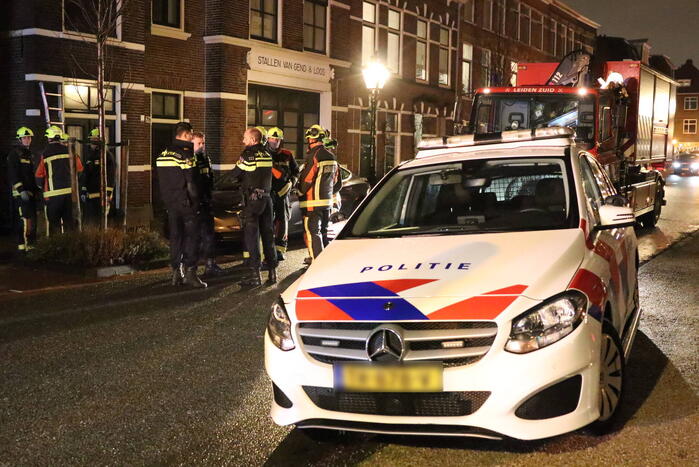 Dak van oude loods ingestort