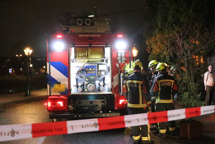 Dak van oude loods ingestort