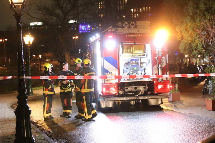 Dak van oude loods ingestort