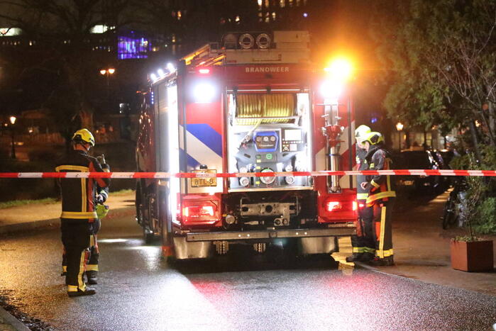 Dak van oude loods ingestort