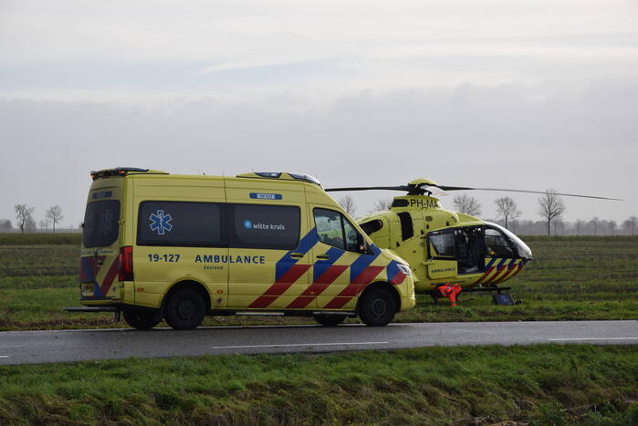 Zwaargewonde bij incident in woning
