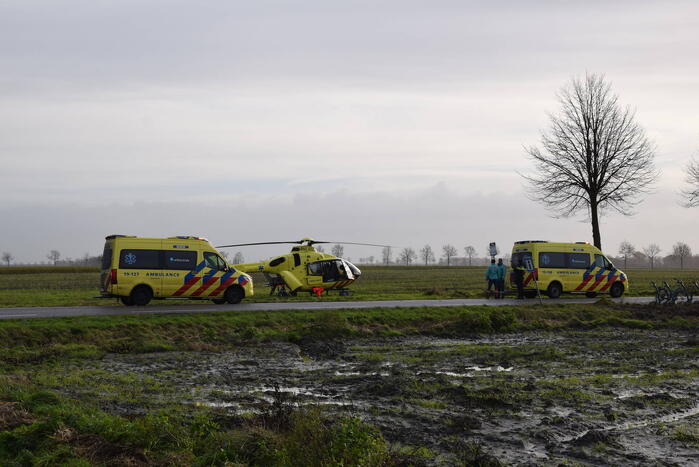 Zwaargewonde bij incident in woning