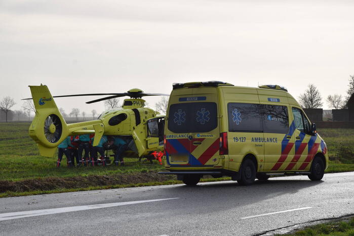 Zwaargewonde bij incident in woning