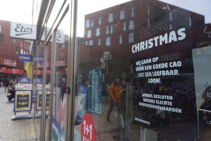 Etos filiaal uit protest gesloten