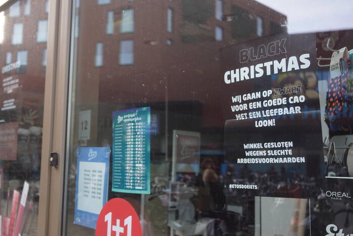 Etos filiaal uit protest gesloten