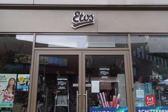 Etos filiaal uit protest gesloten