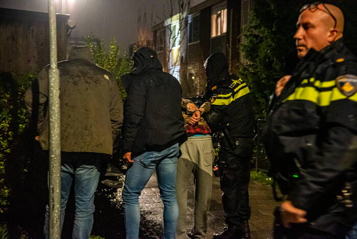 Arrestatieteam houdt man onder invloed aan