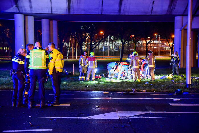 Drie doden een zwaargewonde bij botsing