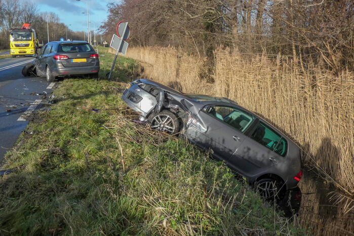 Gewonden bij zwaar ongeval op provincialeweg
