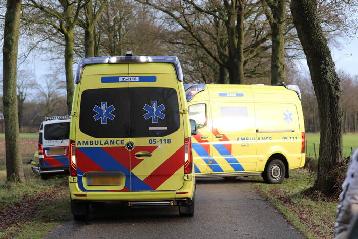 Gewonden bij eenzijdig ongeval