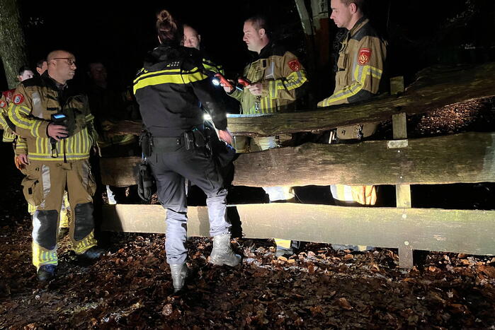 Onderzoek naar brandstichting in bos