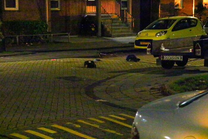 Gewonde bij schietpartij op straat