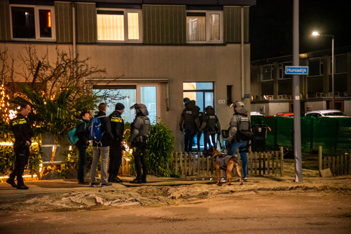 Veel politie-inzet na schietpartij