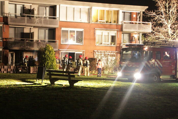 Grote brand verwoest twee woningen