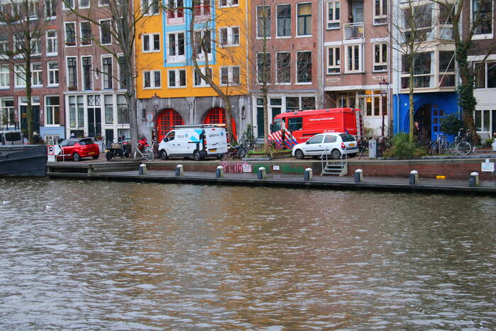 Verward persoon te water geraakt