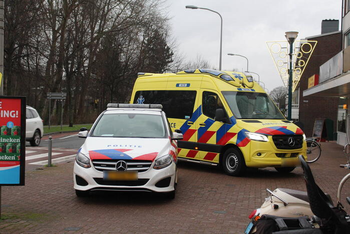 Scooterrijder gewond bij ongeval