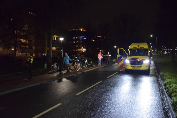 Gewonden bij aanrijding tussen scooters