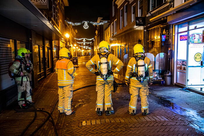 Cafe Proosje zwaar beschadigd na brand