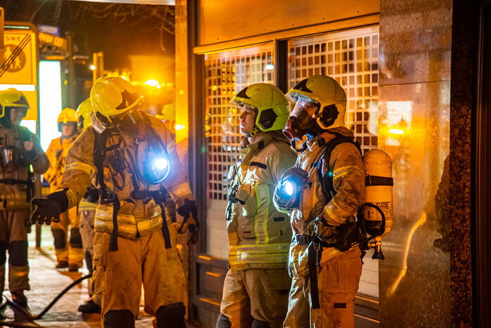 Cafe Proosje zwaar beschadigd na brand