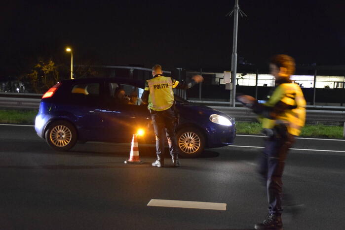 Rookontwikkeling in bestelbus met 130 kilo vuurwerk