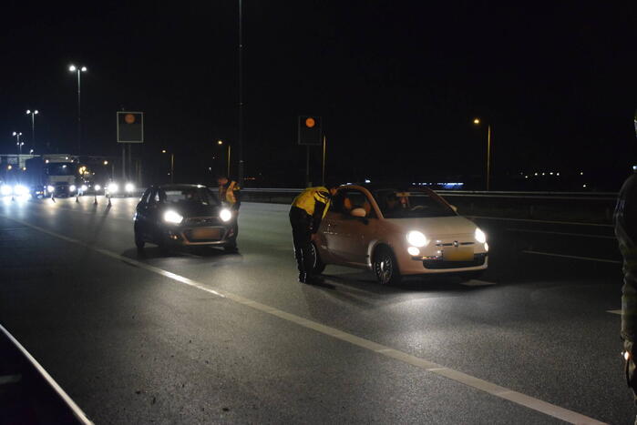 Rookontwikkeling in bestelbus met 130 kilo vuurwerk