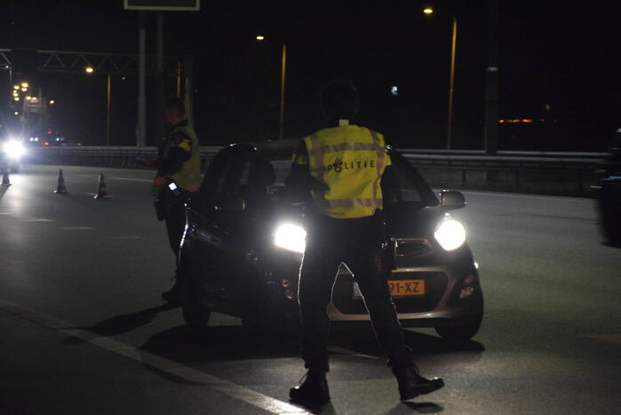 Rookontwikkeling in bestelbus met 130 kilo vuurwerk