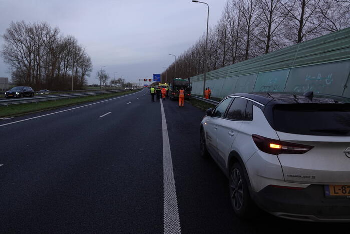 Vrachtwagenchauffeur overleden na mogelijke onwelwording