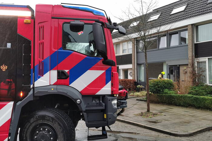 Keukenbrand snel onder controle