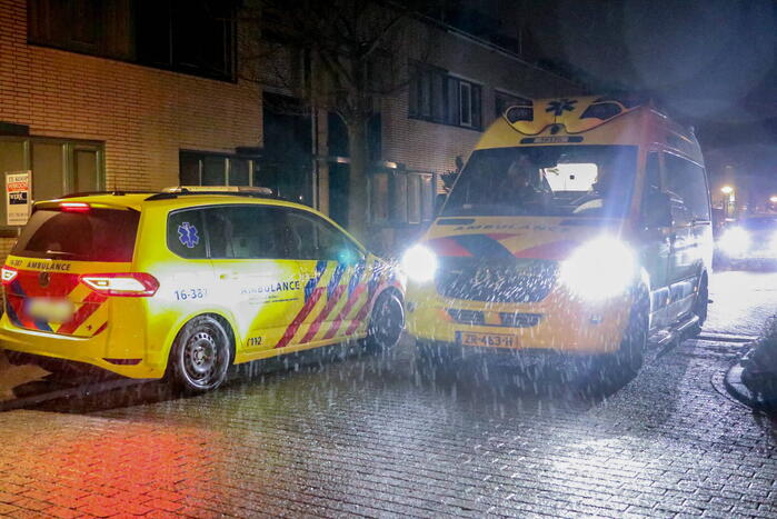 Traumateam assisteert bij incident