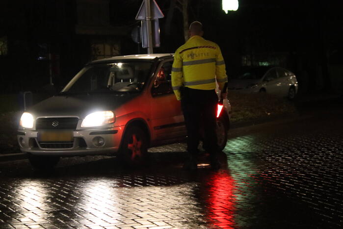 Alcoholcontrole op meerdere locaties