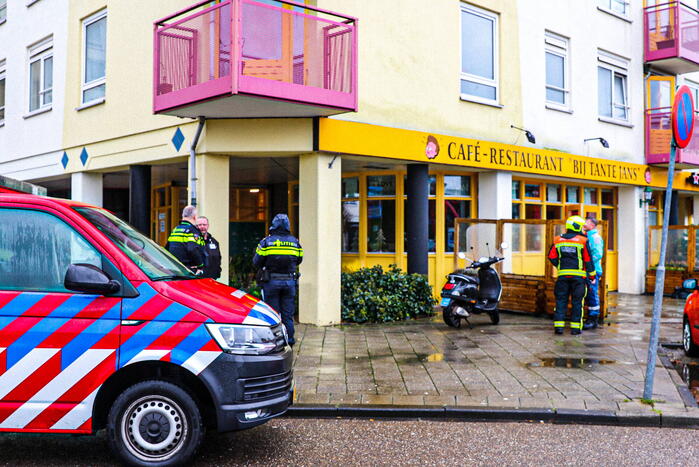 Brand in café snel onder controle