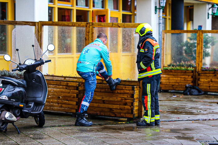 Brand in café snel onder controle