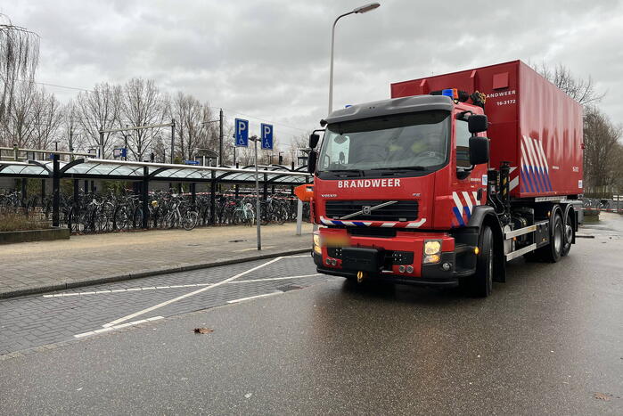 Treinverkeer stil na ongeval bij station