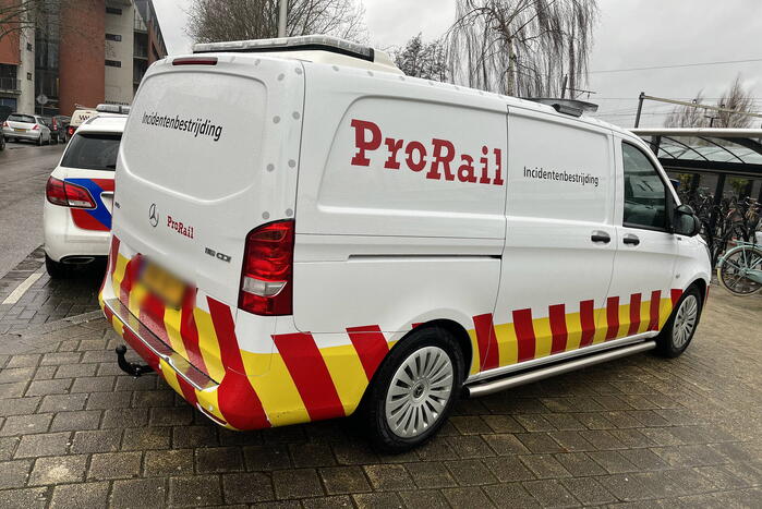 Treinverkeer stil na ongeval bij station