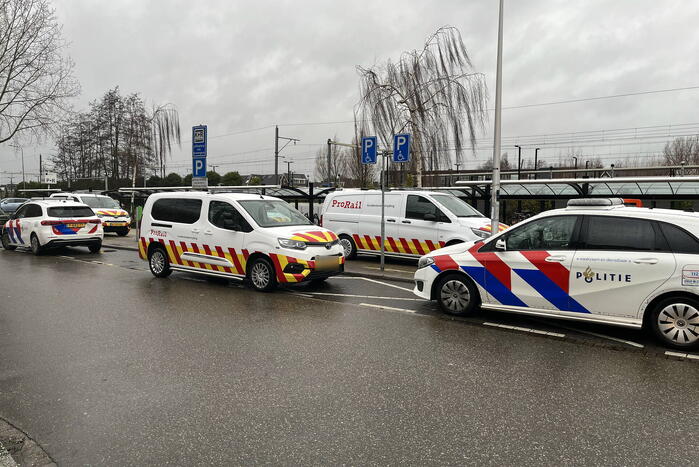 Treinverkeer stil na ongeval bij station