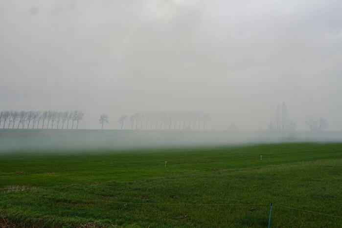 Flinke brand in boerderij blijkt buitenbrand