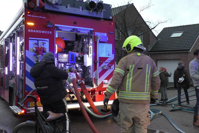 Kleine brand in bedrijfspand