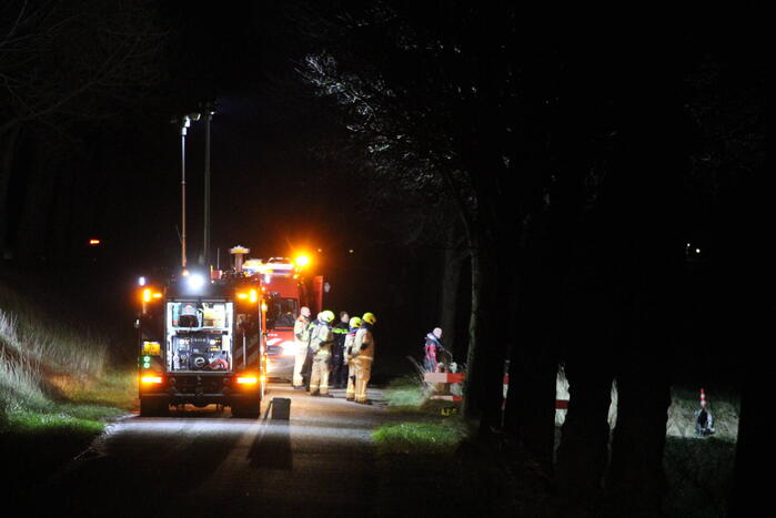 Spullen aangetroffen in het water