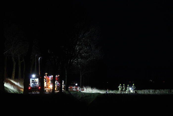 Spullen aangetroffen in het water