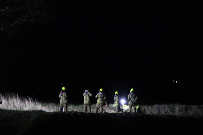 Spullen aangetroffen in het water