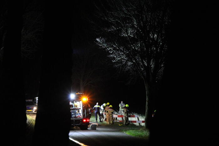 Spullen aangetroffen in het water