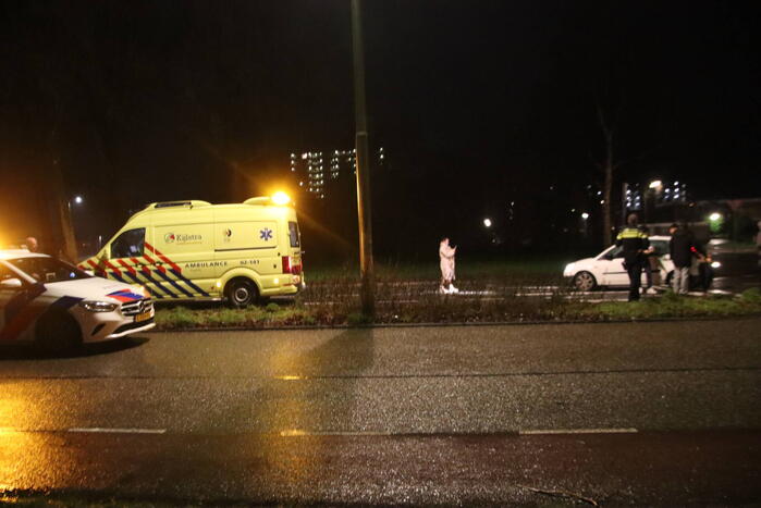 Automobilist ziet voetganger over het hoofd