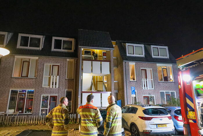 Matras in slaapkamer vliegt in brand