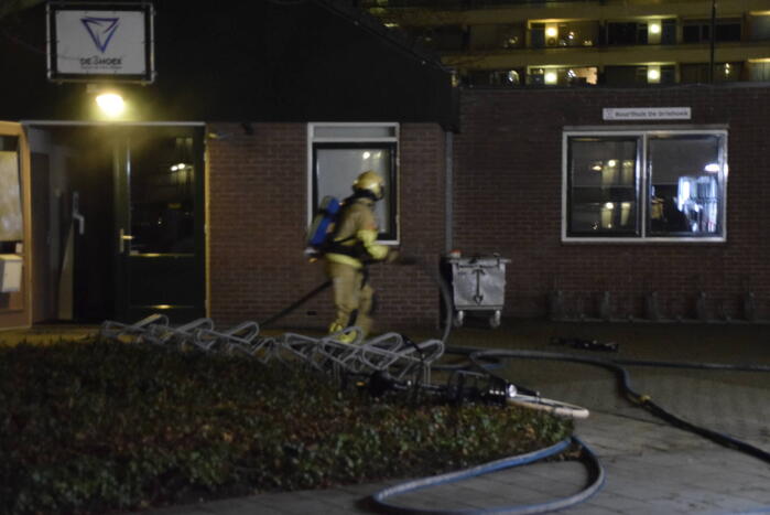 Veel schade bij brand in buurthuis