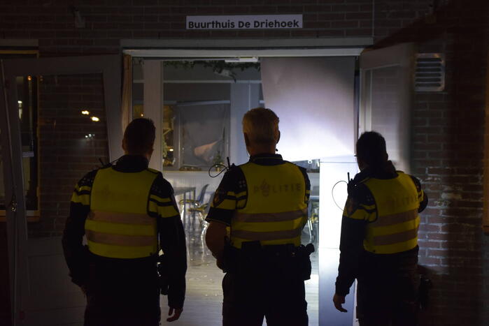 Veel schade bij brand in buurthuis