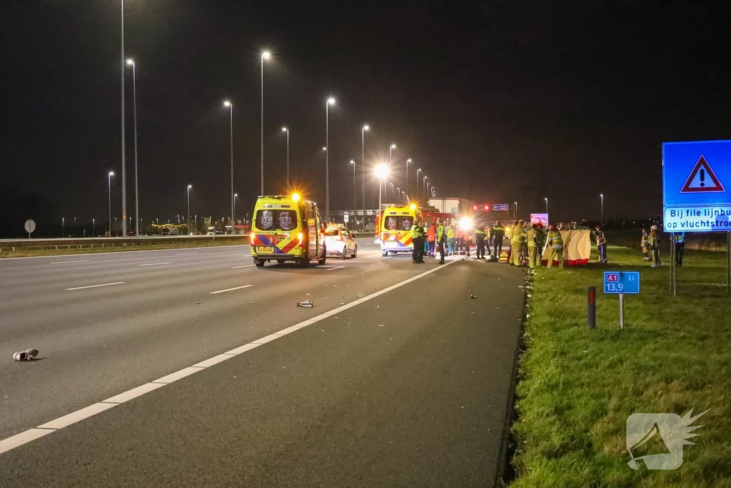 Rijksweg A1 L 13,9 112 meldingen Muiden 