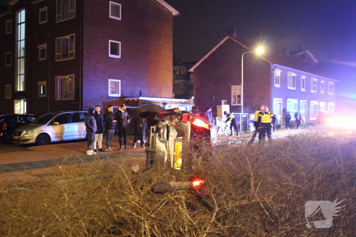 Flinke verkeerschaos na aanrijding