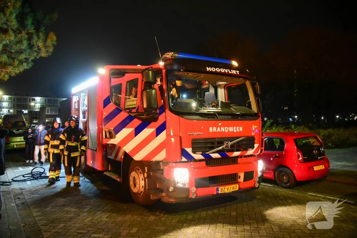 Veel rookontwikkeling bij flinke buitenbrand
