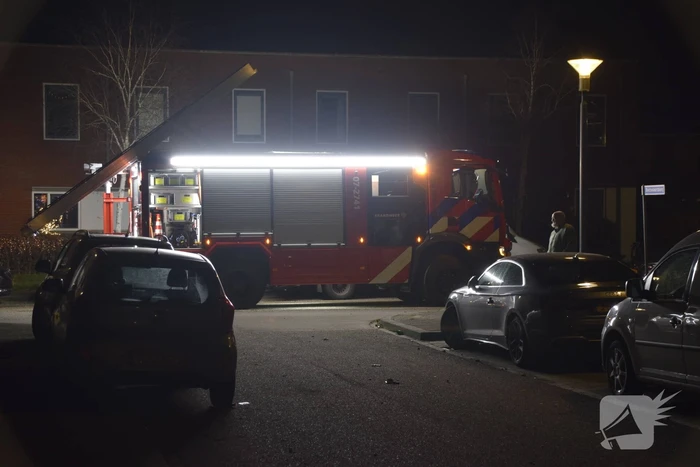 Waterlekkage op dak door vuurwerk