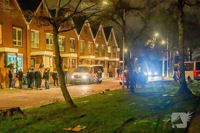 Veel politie op de been bij melding steekpartij